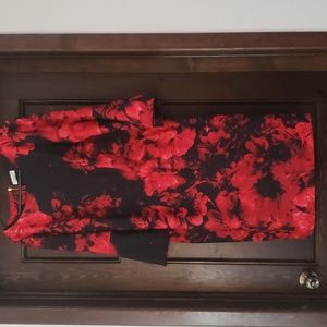 Calvin Klein dress with bell sleeves